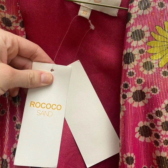 ROCOCO SAND pink floral dress - Picture 5 of 5